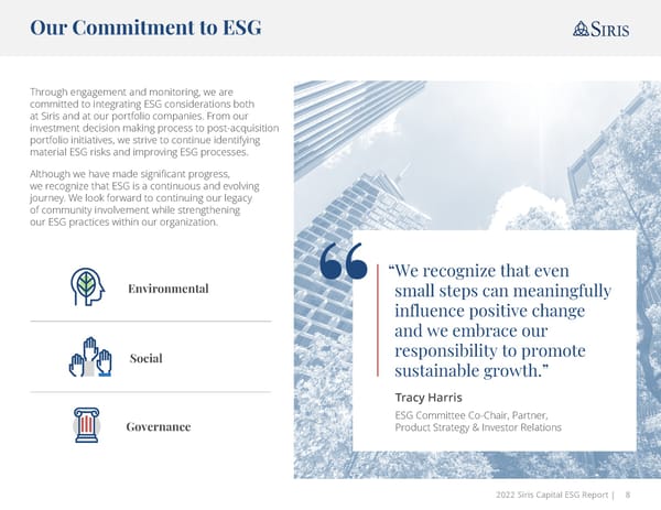 Annual ESG Report - Page 8